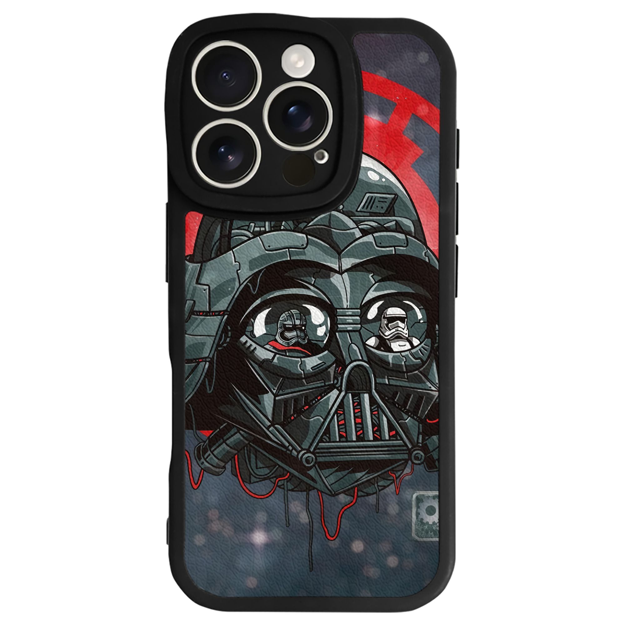 （画像用） スター・ウォーズ Star Wars 【iPhone 16シリーズ対応】シリコンスマホケース（レザー調） 材質：シリコン